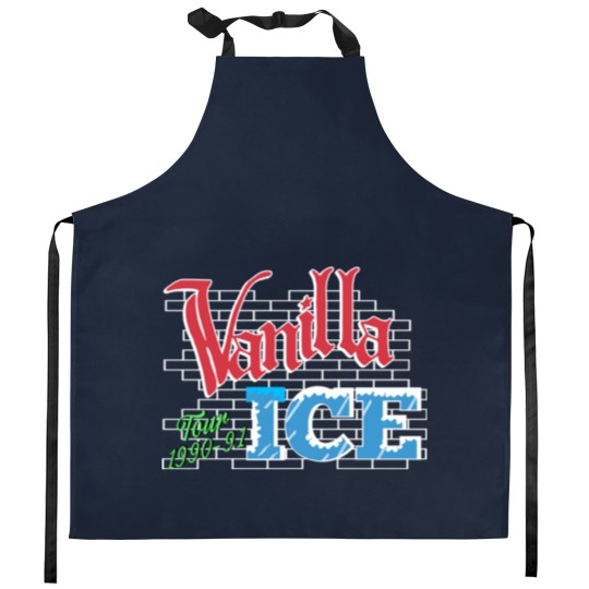 Discover Vanilla Ice Tour 1990-1991 Kitchen Aprons