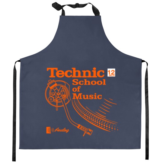 Discover deejay technic - Old School - Kitchen Aprons