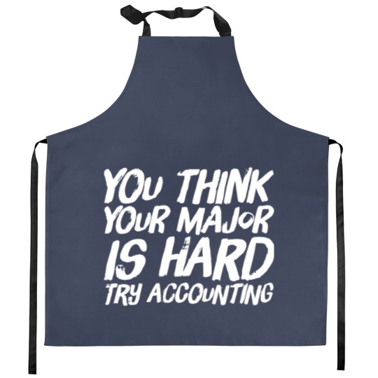 Discover Accounting Major Kitchen Aprons