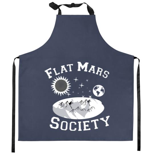 Discover Flat Mars Society - Flat Mars Society - Kitchen Aprons