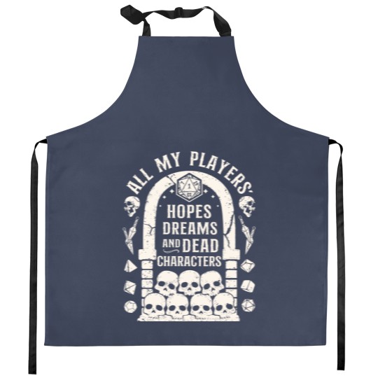 Discover Dungeon Master Kitchen Aprons - D&D Gift