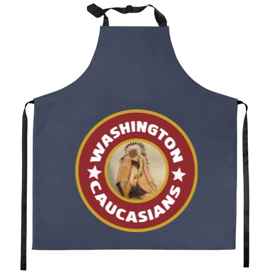 Discover Vintage Awesome Washington Caucasians Chief Classic Kitchen Aprons