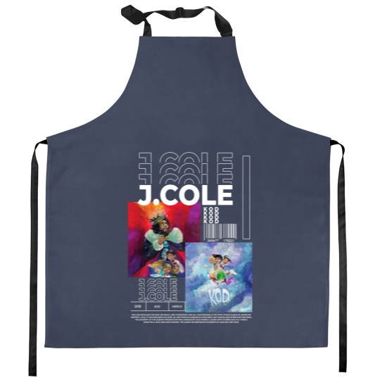 Discover J Cole 2018 Kod Merch Album Kitchen Aprons, J Cole