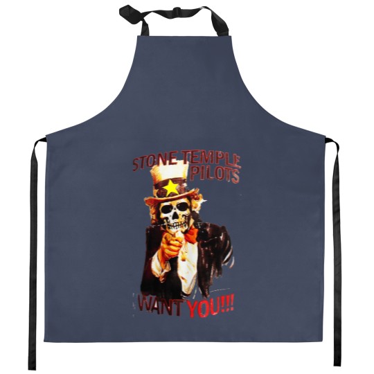 Discover Stone temple pilots logo Kitchen Aprons