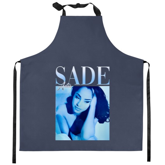 Discover Sade Love Deluxe Kitchen Aprons ,Sade Adu Vintage album, Sade Love album Kitchen Aprons