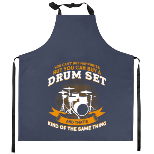 Discover Musician Drumming Drums Kitchen Aprons