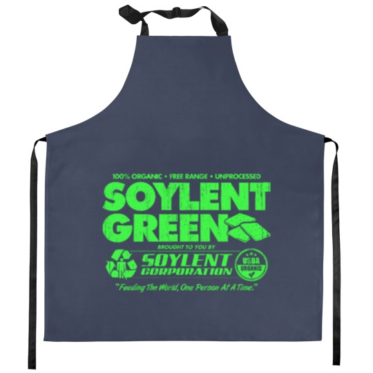 Discover Soylent Green Kitchen Aprons