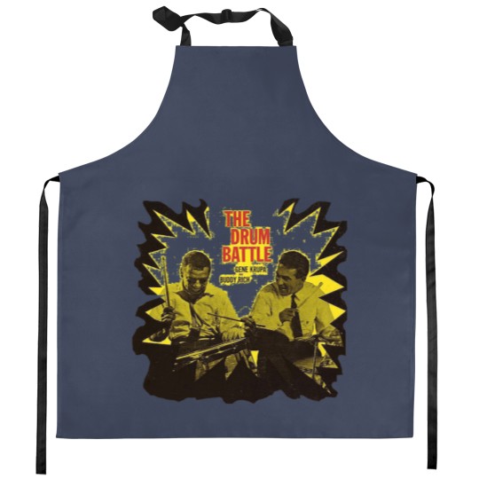 Discover Buddy Rich  Gene Krupa Drum Battle Kitchen Aprons