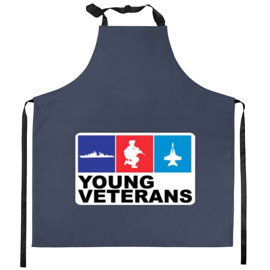 Discover Young Veterans Kitchen Aprons