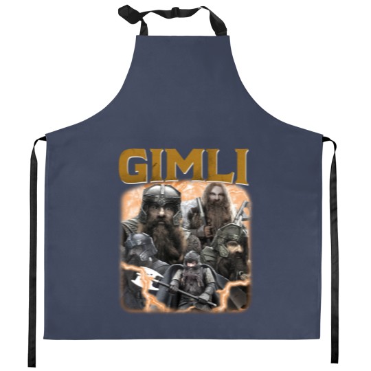 Discover LIMITED GIMLI Kitchen Aprons Crewneck Vintage 90s Grapic Kitchen Aprons Unisex GIMLI Kitchen Aprons
