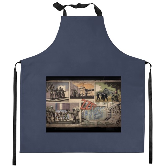 Discover Kino Der Toten COD Zombies Comic Loading Screen Kitchen Apron