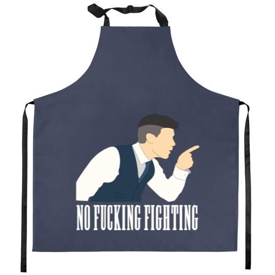 Discover No ing fighting! Tommy Shelby cartoon Kitchen Aprons