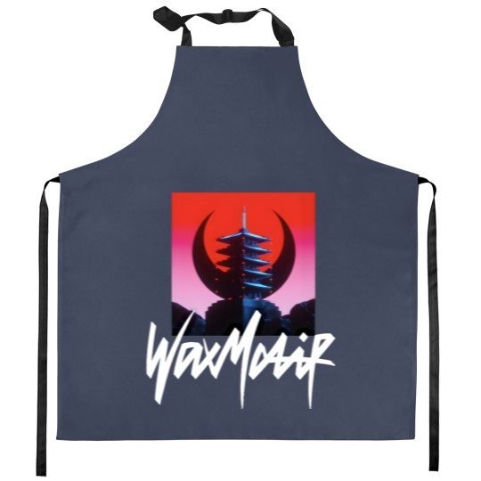 Discover Wax Motif House of Wax Kitchen Aprons