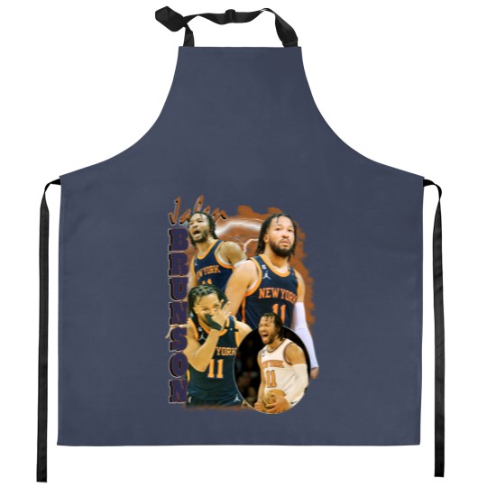Discover Jalen Brunson Kitchen Aprons, Basketball Kitchen Aprons