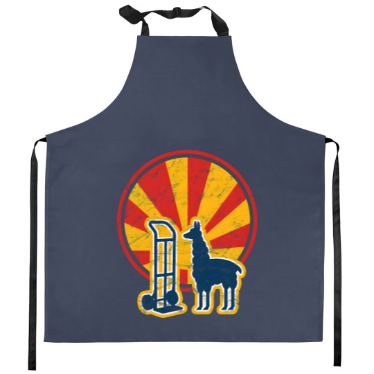 Discover Dolly Llama Kitchen Aprons