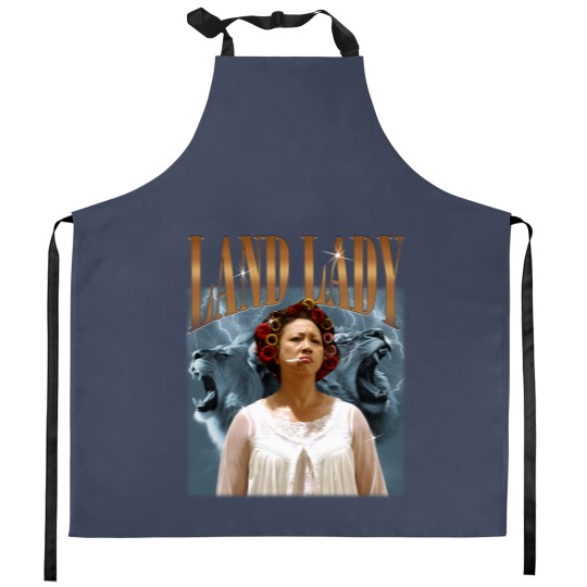 Discover LANDLADY Kungfu Hustle Kitchen Aprons, Yuen Qiu Kung Fu Hustle Vintage Kitchen Aprons