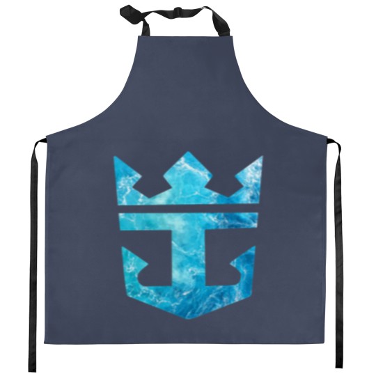 Discover Royal Caribbean water Classic Kitchen Aprons