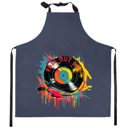 Discover Fall Out Splash Colorful Kitchen Aprons