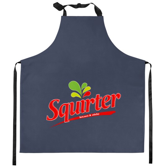 Discover squirter hot wet and sticky women's t Kitchen Aprons