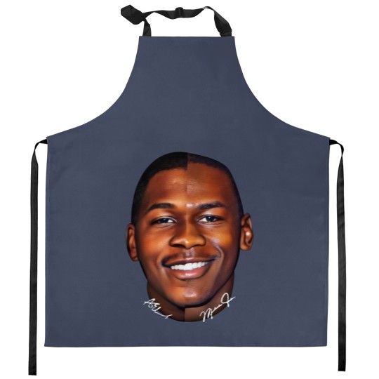 Discover Anthony Edwards Michael Jordan Timberwolves Graphic Kitchen Aprons