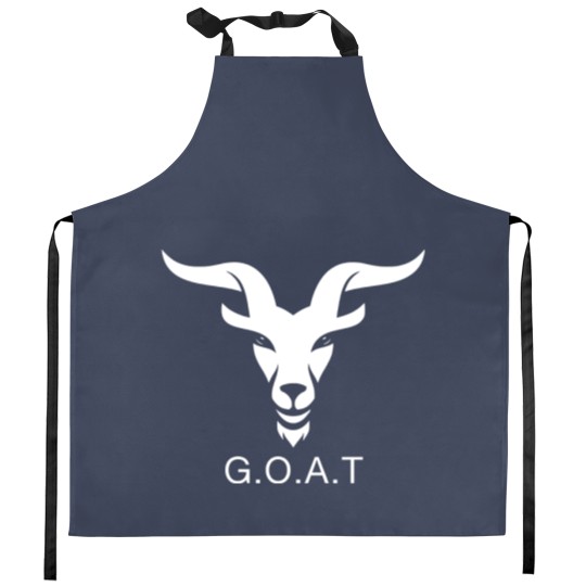 Discover G.O.A.T Kitchen Apron for Greatest of All Time Fans