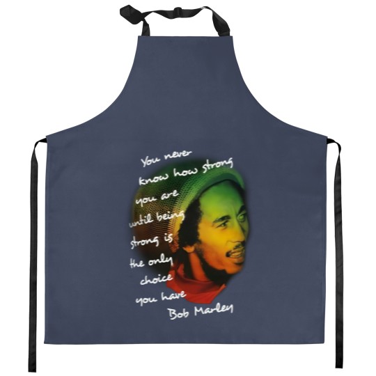 Discover Bob Marley Kitchen Aprons