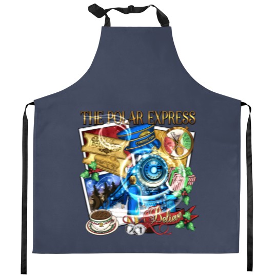 Discover 22 Christmas Polar Express Kitchen Aprons