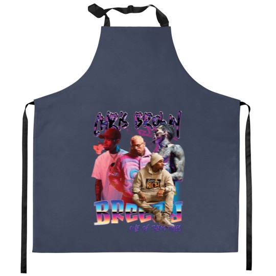 Discover Chris Brown 2024 Concert Breezy Kitchen Apron