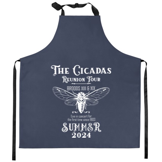 Discover Cicada Concert Tour 2024 Kitchen Aprons