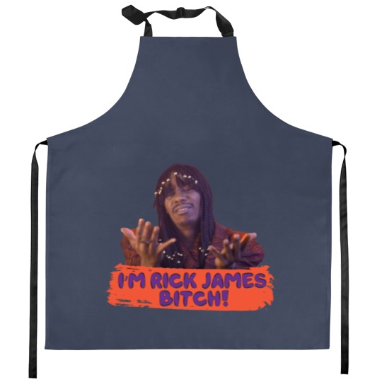 Discover Rick James (Dave Chappelle) Kitchen Aprons