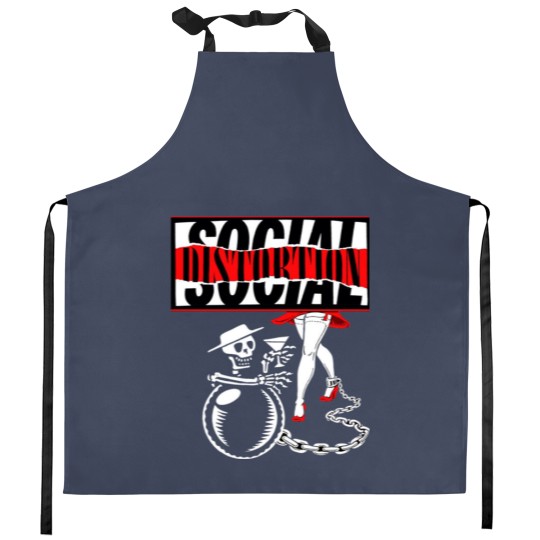 Discover Social Distortion Kitchen Aprons