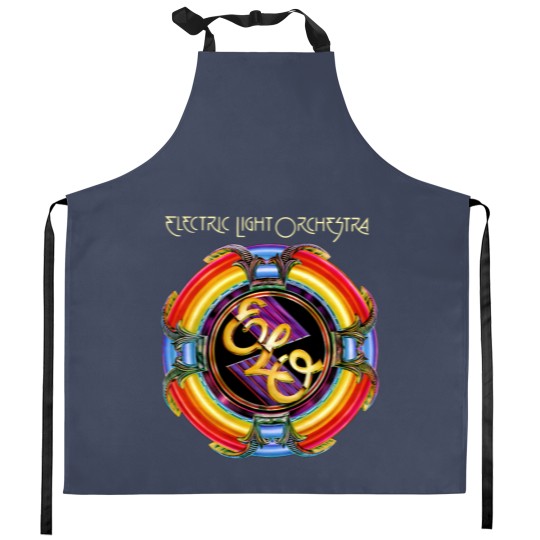 Discover Electric Light Orchestra ELO Rock Black Unisex Size Kitchen Aprons