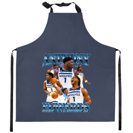 Discover Anthony Edwards 90s bootleg Kitchen Aprons Anthony Edwards
