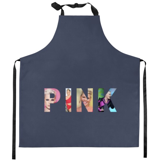 Discover Pink Concert Kitchen Apron