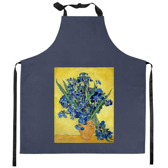 Discover Vincent van Gogh Irises Kitchen Aprons