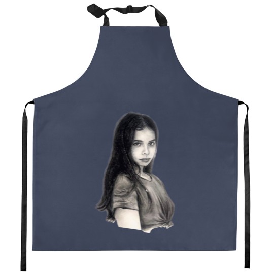 Discover Hope Sandoval pencil drawing Kitchen Aprons