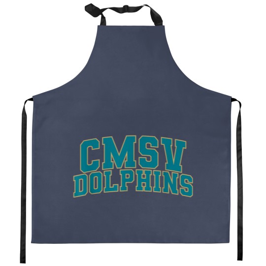 Discover College of Mount Saint Vincent Dolphins 01 Kitchen Aprons