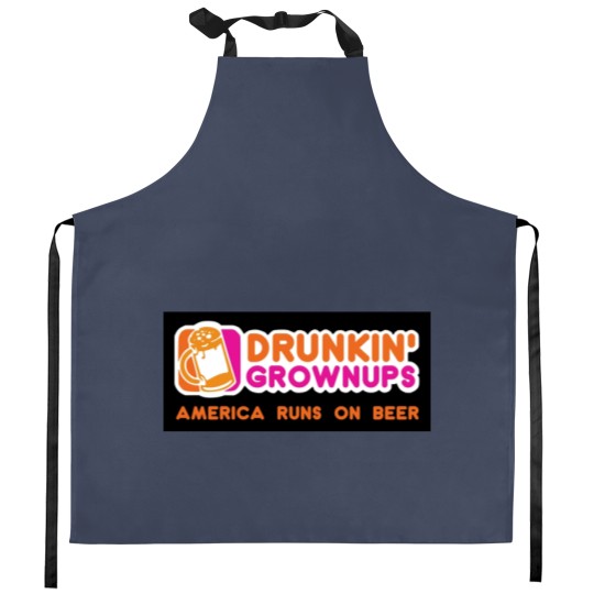 Discover Drunkin Grownups America Version Kitchen Aprons