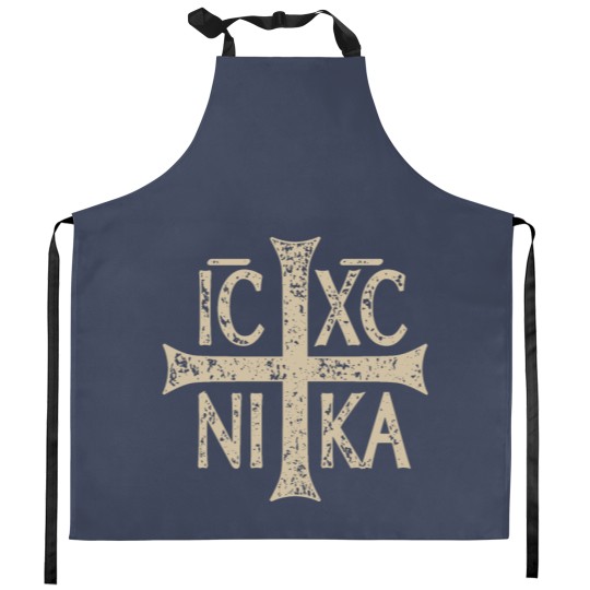 Discover Ic Xc Ni Ka Christogram Cross Orthodox Christian Coffee Then Kitchen Aprons