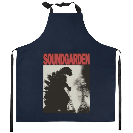 Discover Vintage Soundgarden Kitchen Aprons - Rock Music Kitchen Aprons - Chris Cornell
