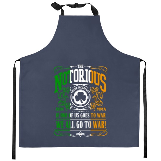 Discover conor mcgregor when one goes to w r we all go to Star wa r Coffee May The Froth be with You Kitchen Aprons