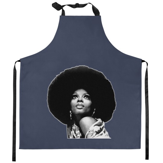 Discover Diana Ross Afro Kitchen Aprons