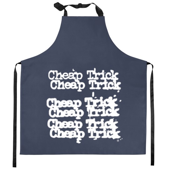 Discover Trick Logo Kitchen Aprons