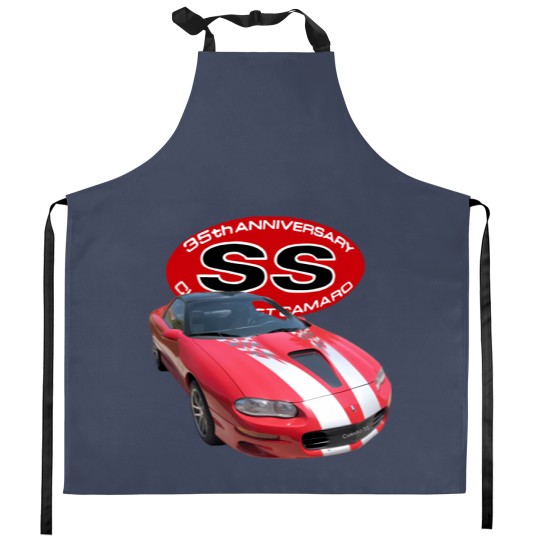 Discover camaro 2002 35th anniversary Kitchen Aprons