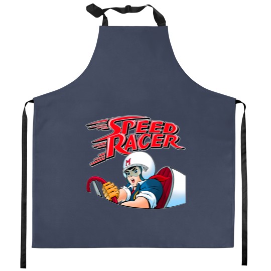 Discover Go Speed Racer Kitchen Aprons