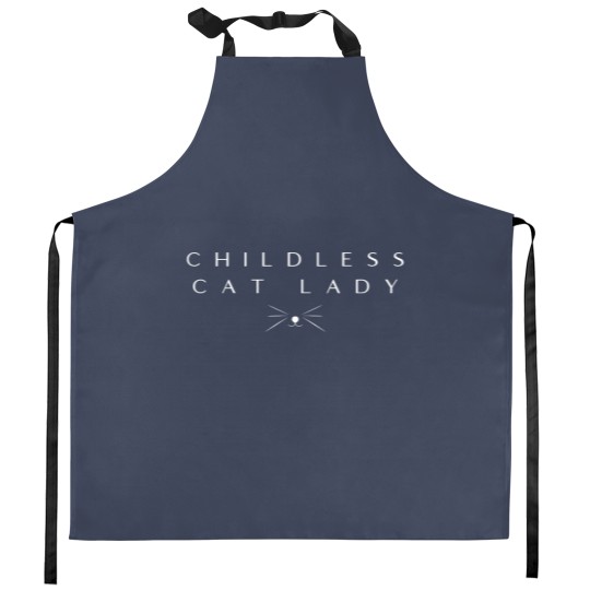 Discover Childless Cat Lady Kitchen Aprons 2024 Election Political Kitchen Aprons