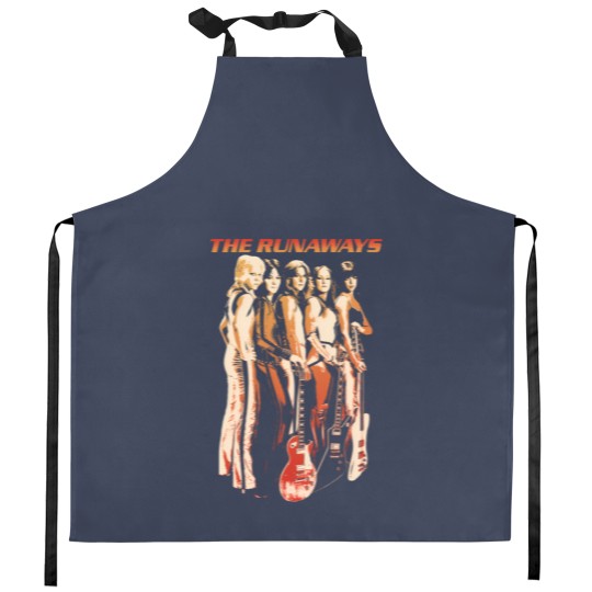 Discover The Runaways Kitchen Aprons