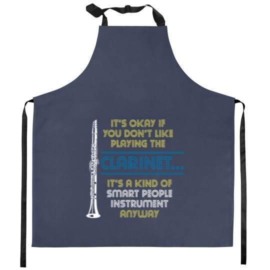 Discover Gift clarinet clarinet Classic Kitchen Aprons Kitchen Aprons