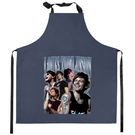 Discover Louis Tomlinson Vintage 90s Kitchen Aprons for Tour 2023