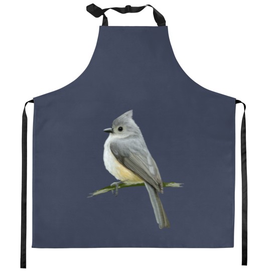 Discover cute bird Kitchen Aprons